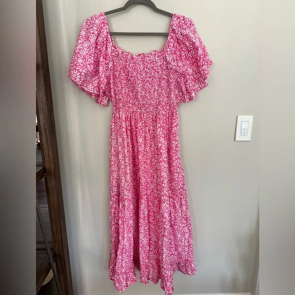 Pink City Prints Lolita Dress - Retro Rose. S. - Picture 8 of 8